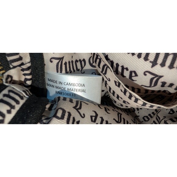 Juicy Couture Cherry White Multi Juicy Fruit Sling Back Pack Cross Body Bag - Picture 5 of 7